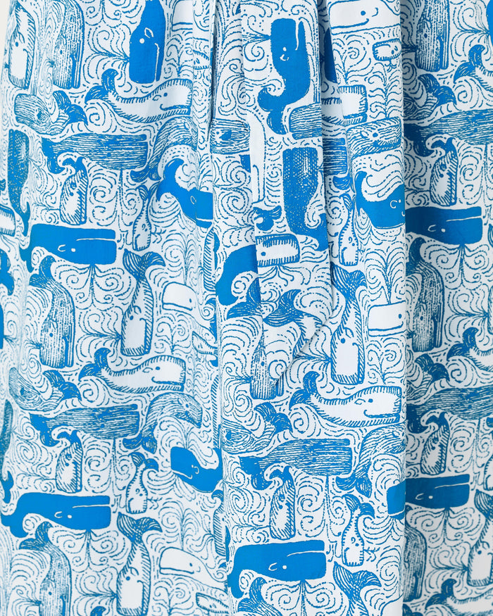 Lily Pulitzer Mauritzia Midi Shirt Dress - Nassau Blue Thar She Blows