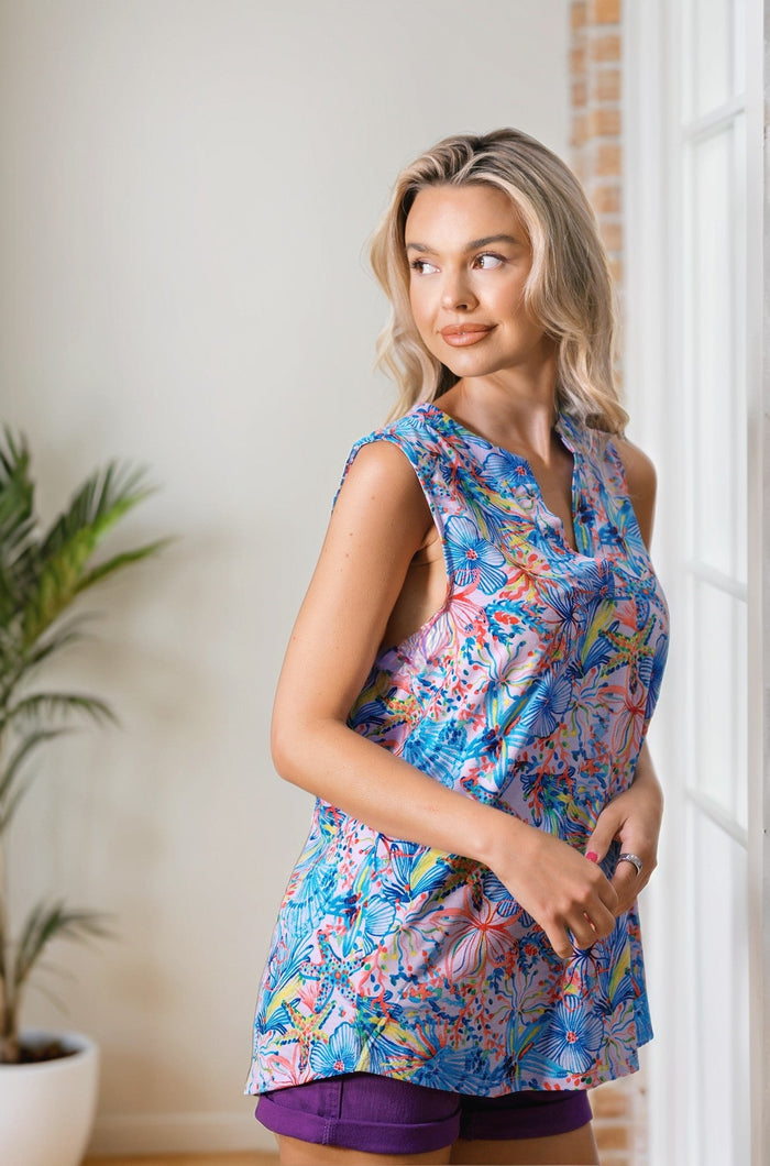 Lizzy Island Escape Tank by Dear Scarlett