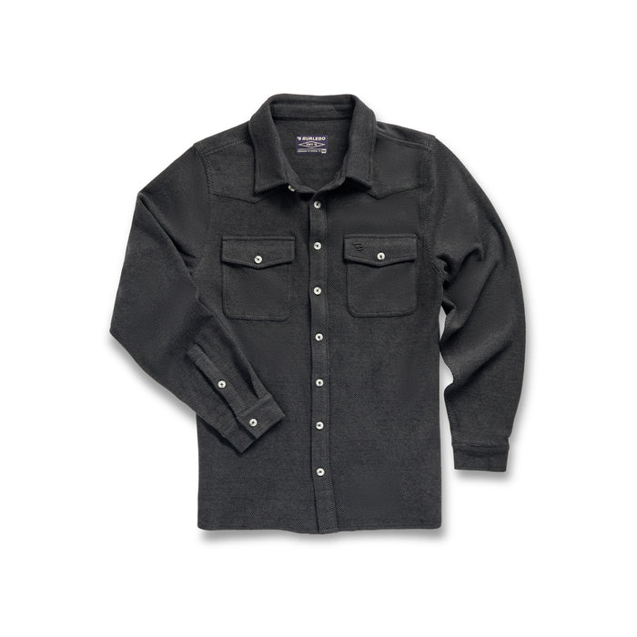 Long Sleeve -  Austin Shirt - Heather Black