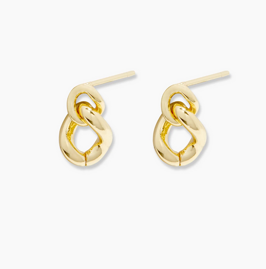 Lou Link Interlocking Earrings