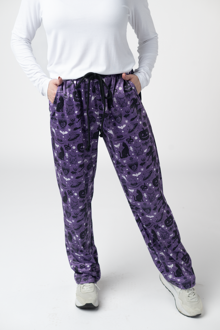 Lounge Pants - I Put A Spell On You by Michelle Mae