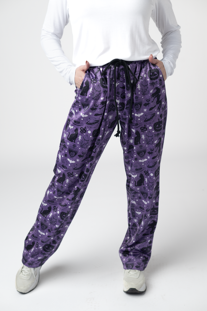 Lounge Pants - I Put A Spell On You by Michelle Mae