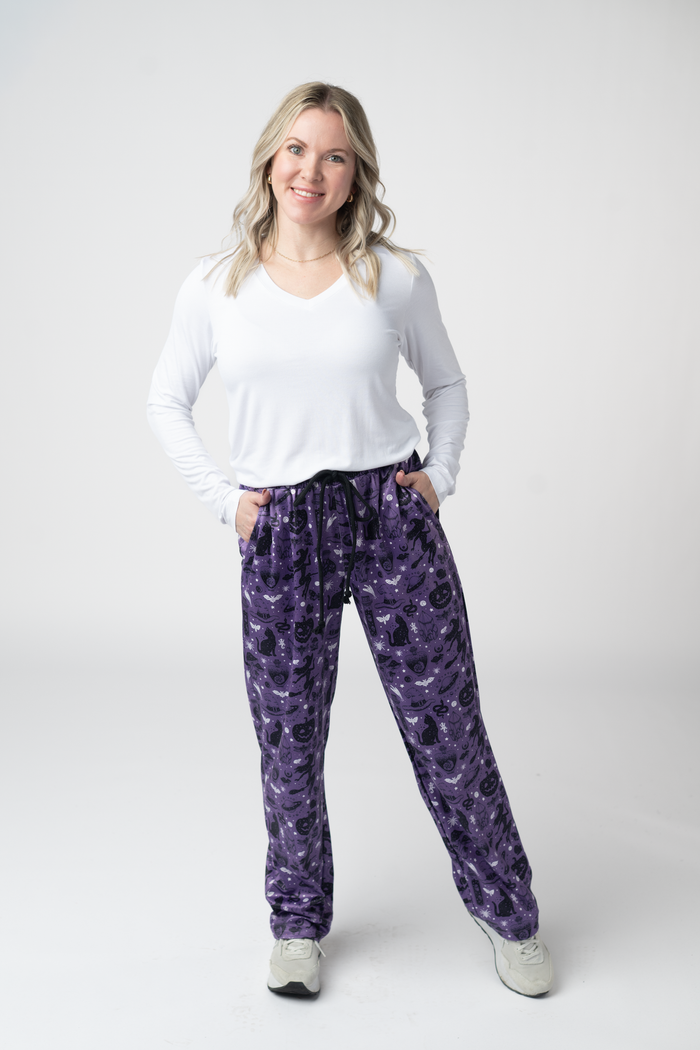 Lounge Pants - I Put A Spell On You by Michelle Mae