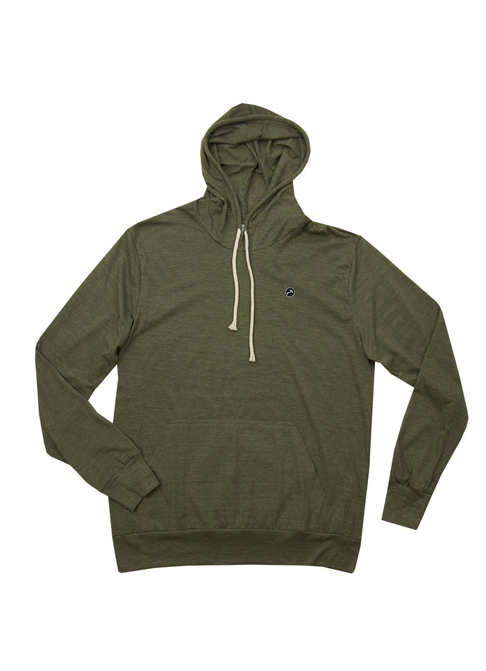 LS Hooded Logo Tee