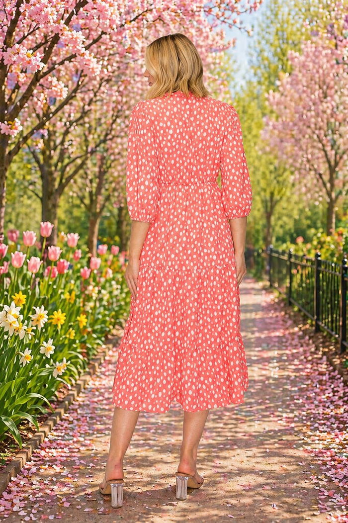 Lucy-Spotted Dress-2 Colors FINAL SALE