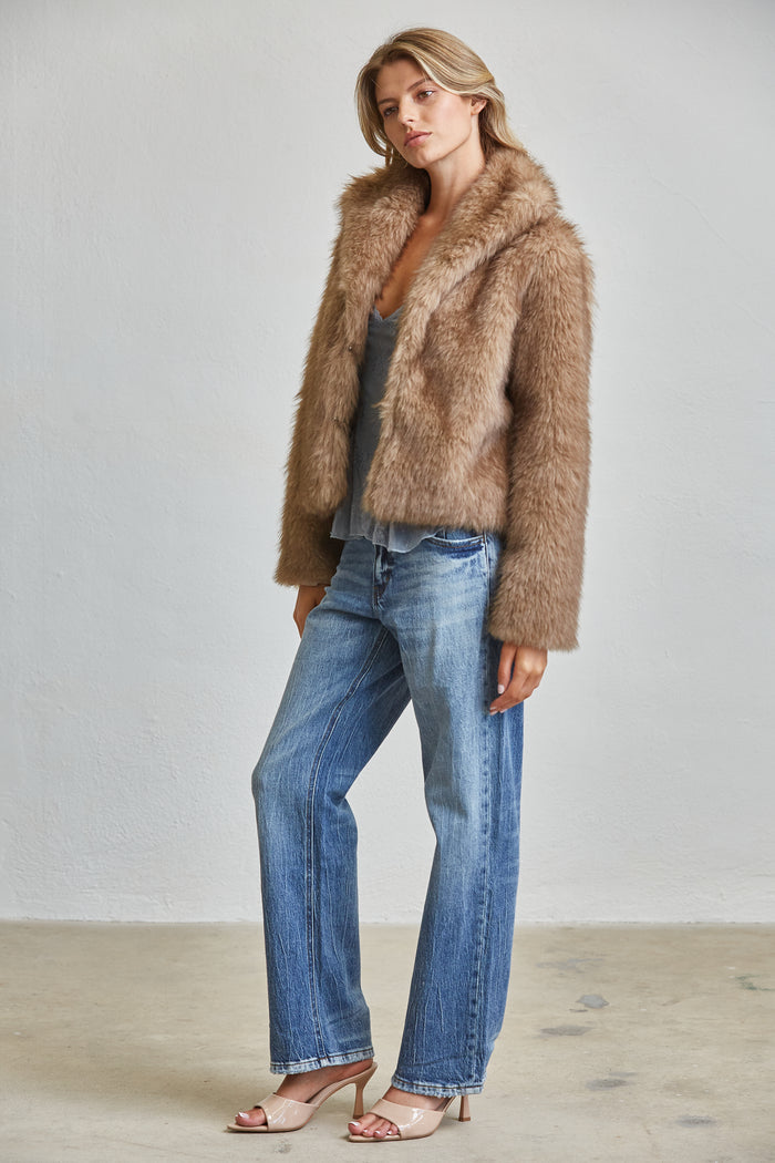 Luxe Faux Fur Jacket
