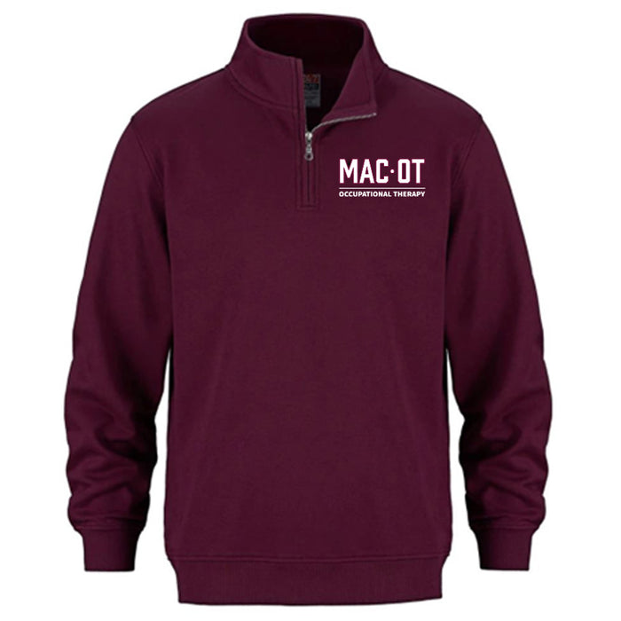 MAC-OT Classic 1/4 Zip (2 colour options | Embroidered) - Optional Arm Embr.