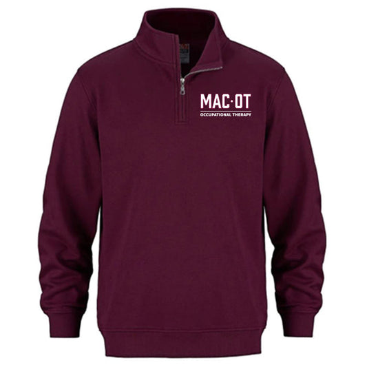 MAC-OT Classic 1/4 Zip (2 colour options | Embroidered) - Optional Arm Embr.