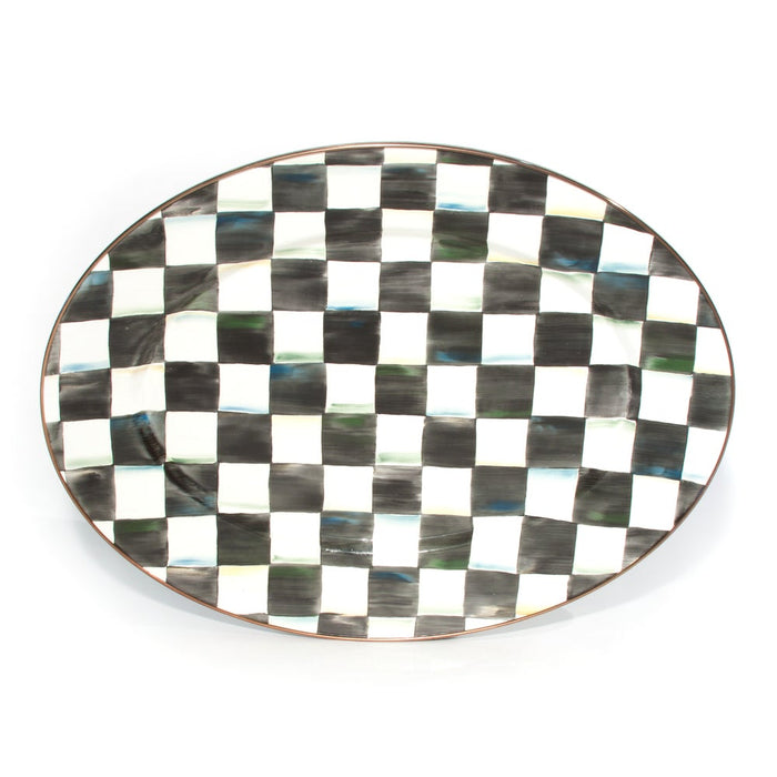 Mackenzie-Childs Serving Platter Oval