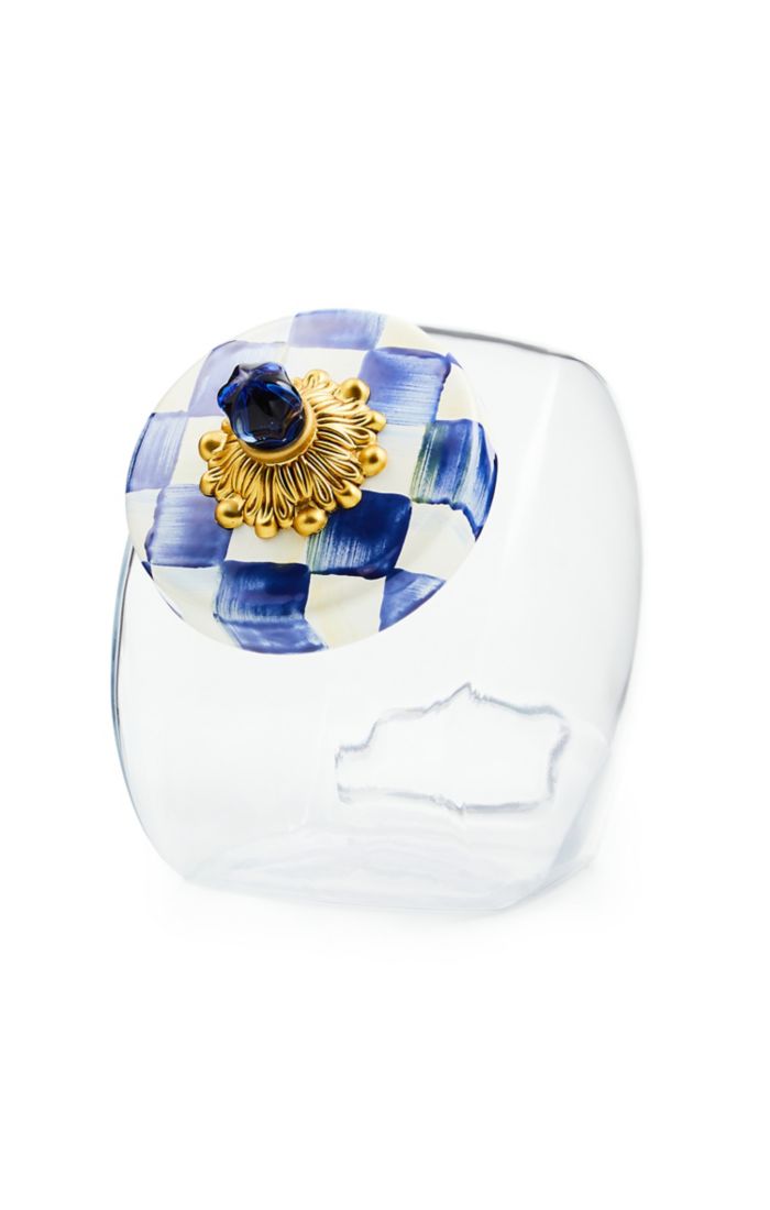 Mackenzie-Childs Sweets Jar with Enamel Lid