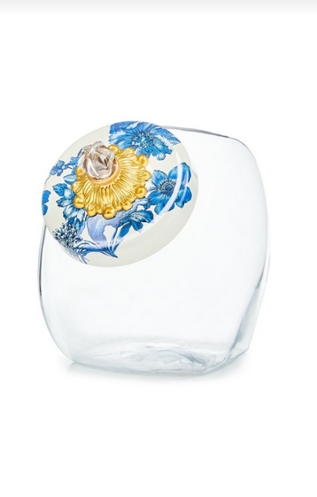 Mackenzie-Childs Sweets Jar with Enamel Lid