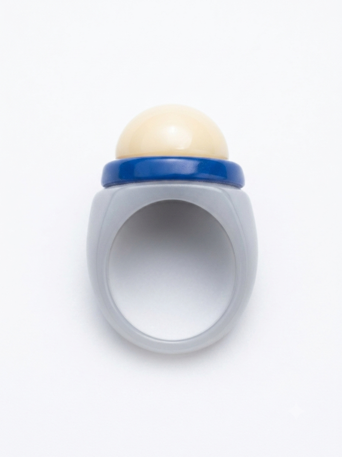 Marra Acrylic Ring in multicolor | CRUX