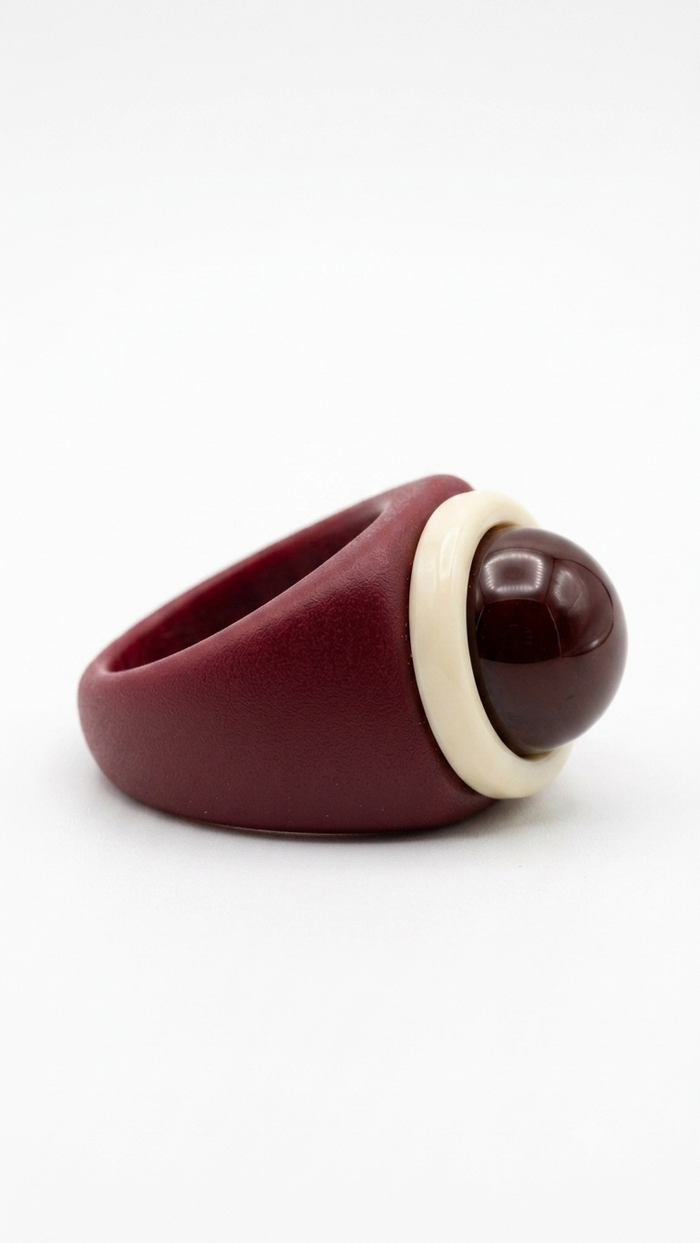 Marra Acrylic Ring in multicolor | CRUX