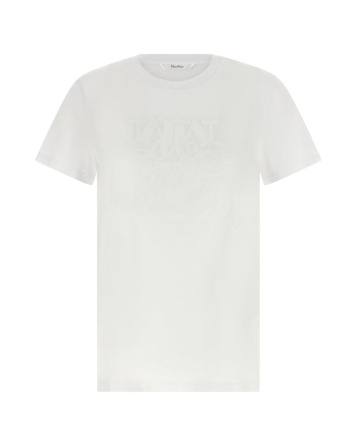 Max Mara White Cotton T-Shirt
