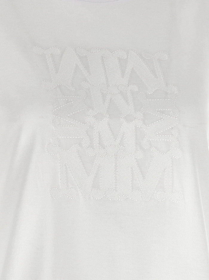 Max Mara White Cotton T-Shirt