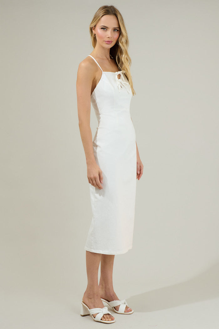 May Millen Bow Midi Dress