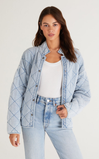 Maya Knit Denim Jacket