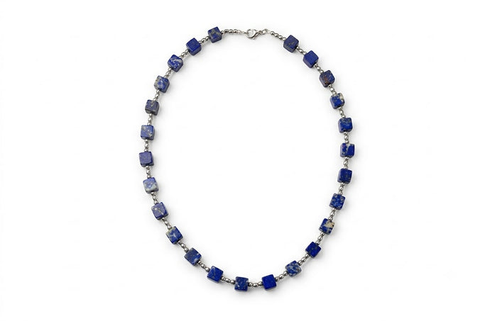 Mello Bead Neckpiece — necklace in green | CRUX