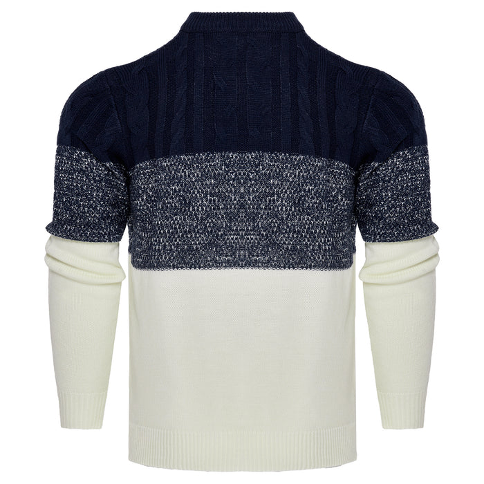 Men’s Knitted Sweater – Office casual look with chinos