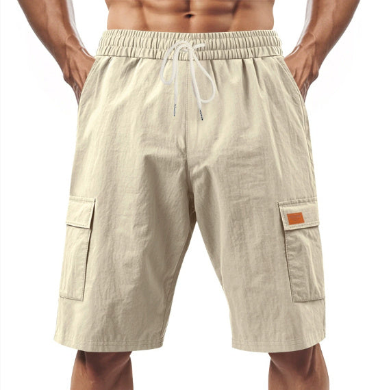 L / Khaki with Label