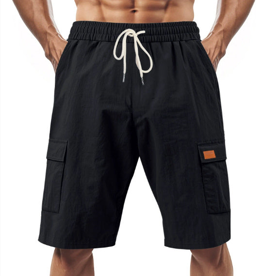 Men’s Linen Drawstring Shorts – Casual Summer Comfort