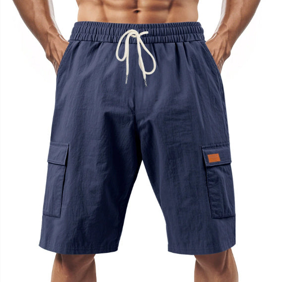 Men’s Linen Drawstring Shorts – Casual Summer Comfort