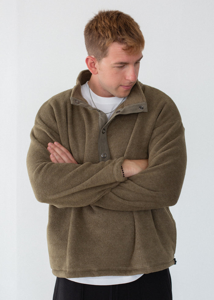Men's Lux Polar Fleece Pullover