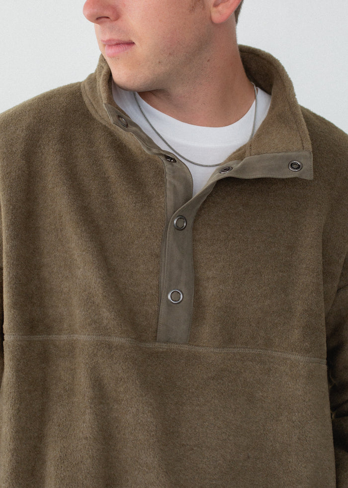 Men's Lux Polar Fleece Pullover
