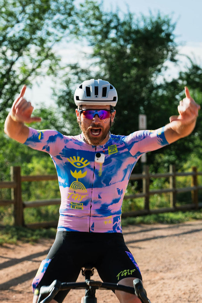Men's NX-G Air TGIF Off Script Jersey by Giordana Cycling, , Made in Italy