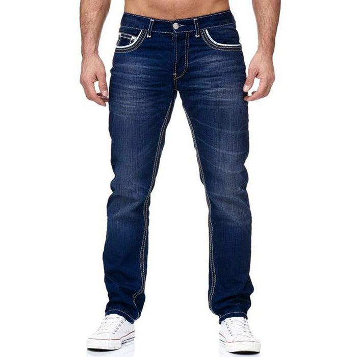 Men’s Slim Straight-Leg Jeans – Perfect Fit