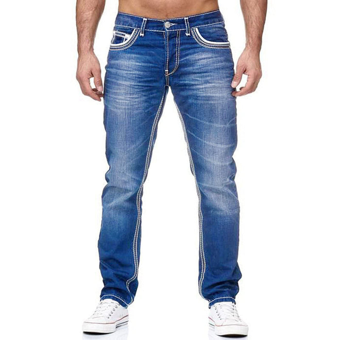 Men’s Straight Fit Jeans – Casual & Business Style