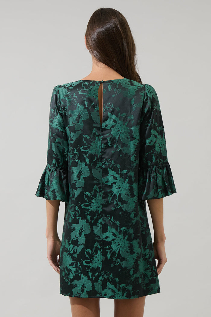 Mester Jacquard Aria Shift Mini Dress