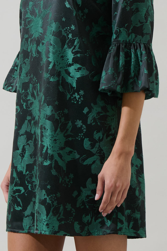Mester Jacquard Aria Shift Mini Dress