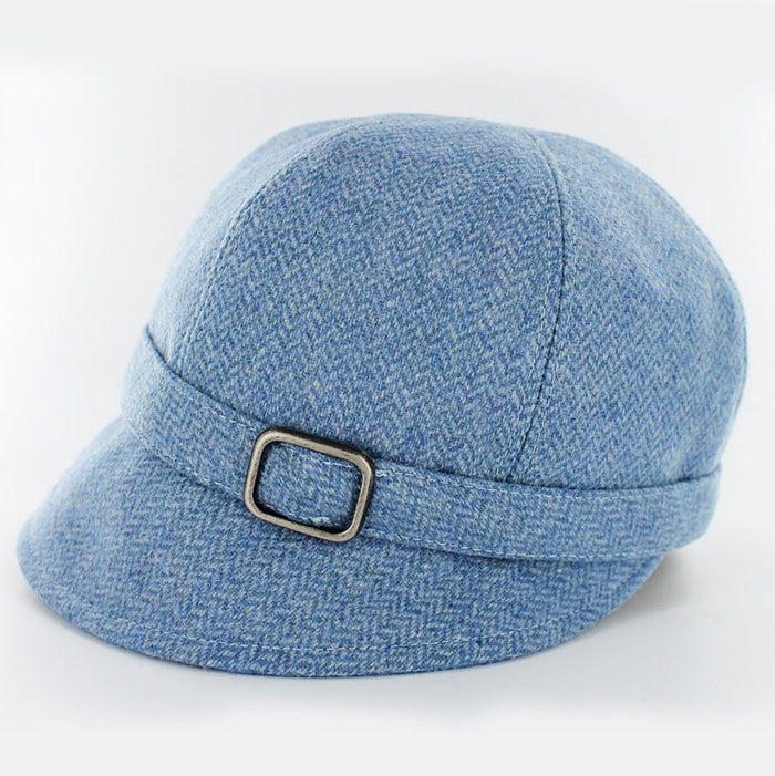 Sky Blue Herringbone - Mucros Weavers