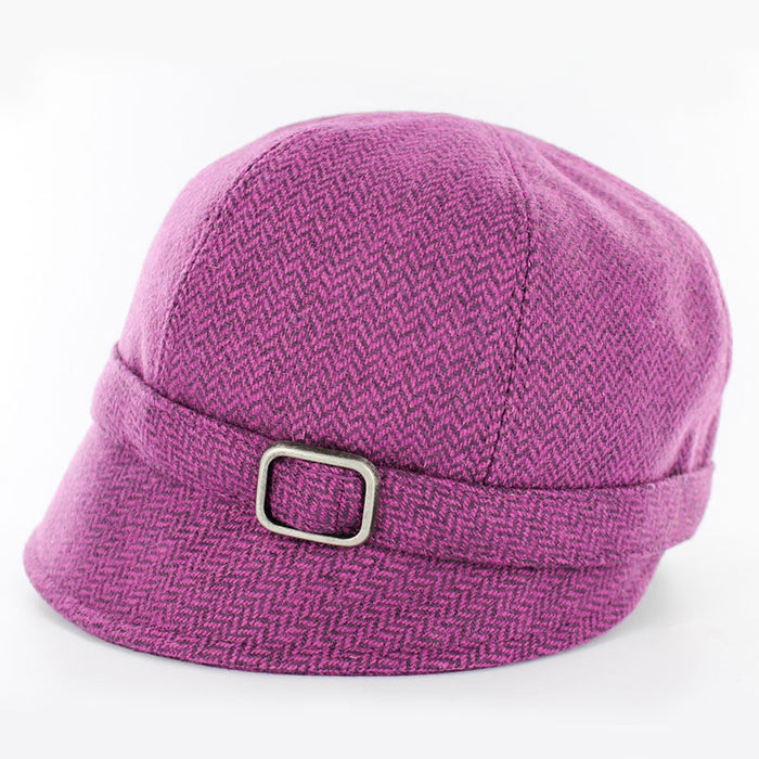 Magenta Herringbone - Mucros Weavers