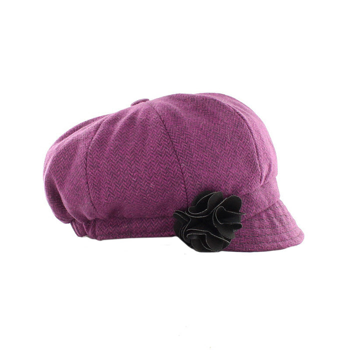 Magenta Herringbone - Mucros Weavers