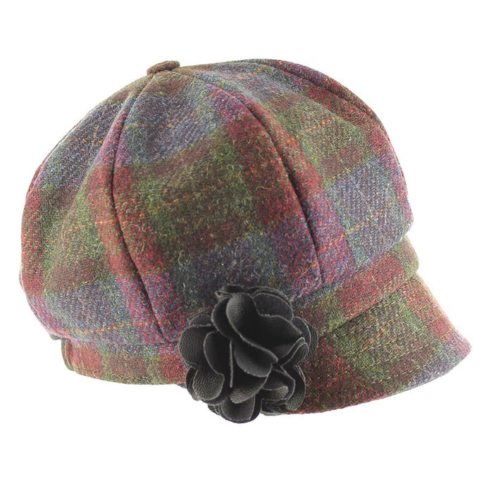 Maroon Dark Green and Blue Checks - Mucros Weavers
