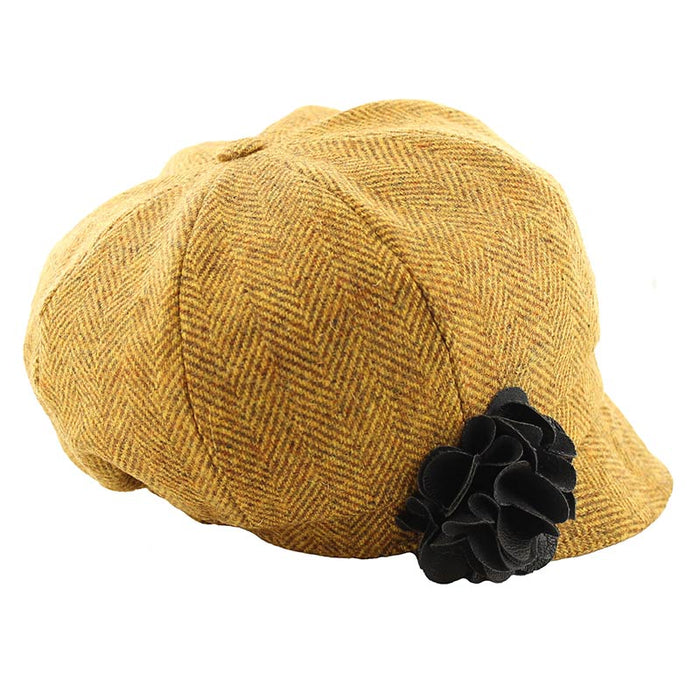 Amber and Gold Herringbone - Mucros Weavers