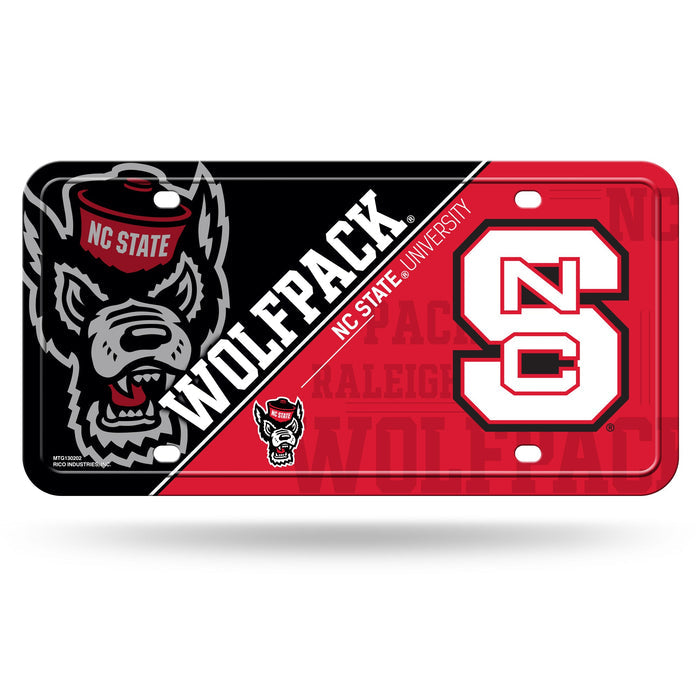 NC State Metal Car Tag
