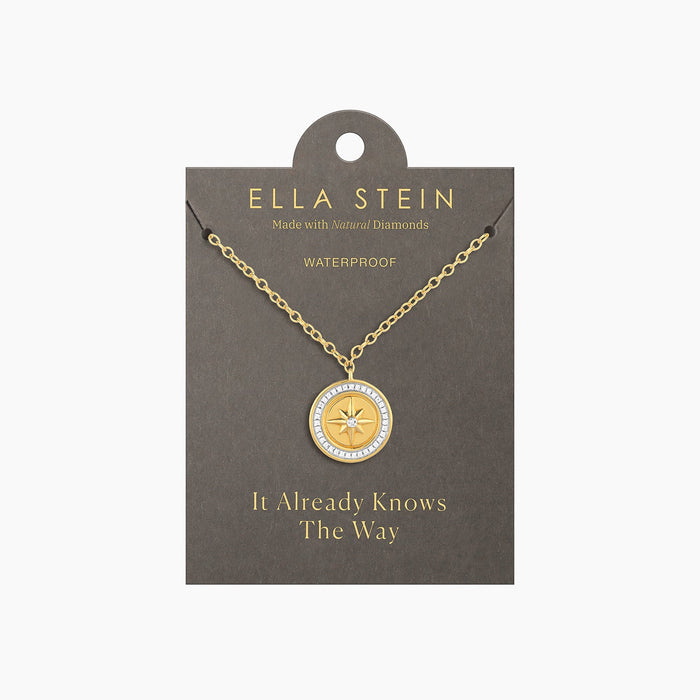 Necklace Your Own Path Compass Pendant Waterproof
