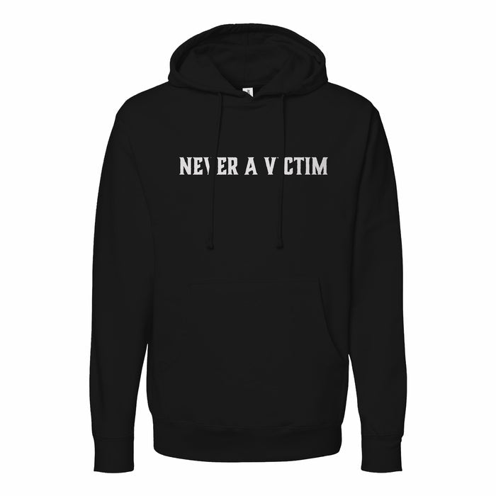 Never A Victim Hoodie