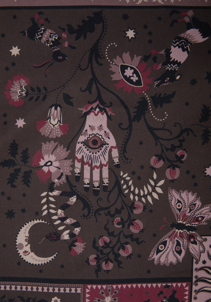 Nola Folk Patchwork Bedding - UK Double