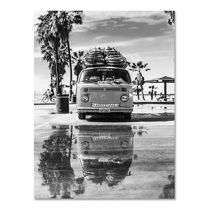 Nordic Surf Wall Art / 40 × 50 cm