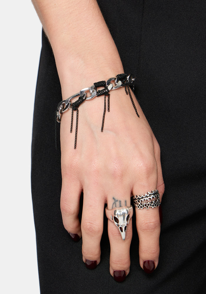 Nylo Chain Wrap Bracelet