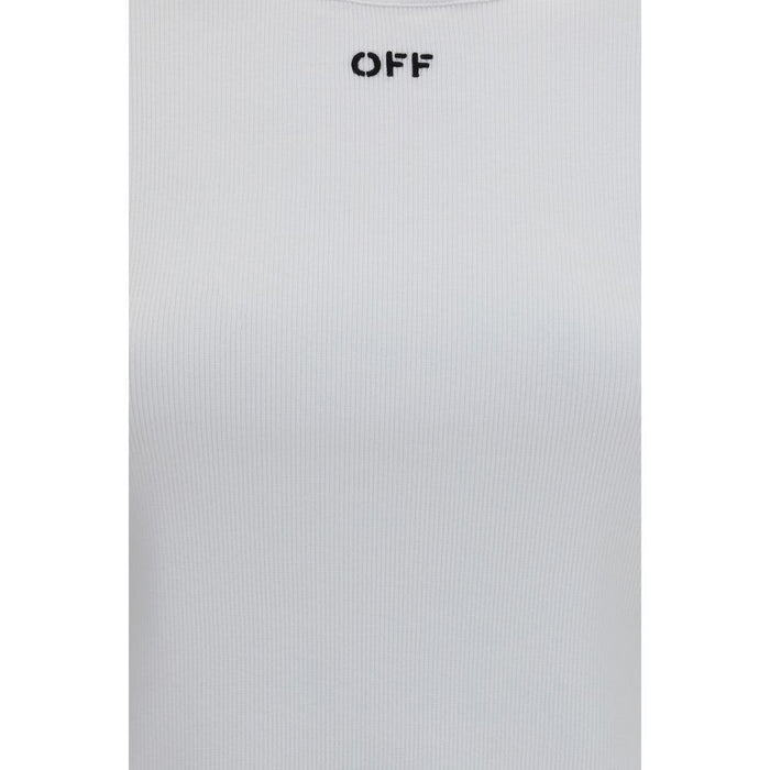 Off-White White Cotton T-Shirt