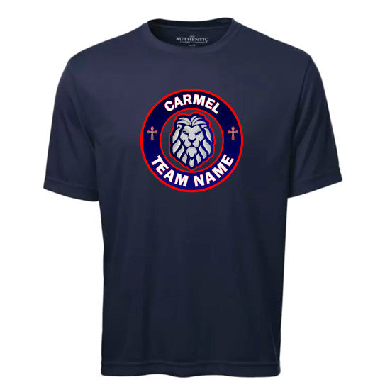 OLMC DRYFIT SHORT SLEEVE LION LOGO (NAME CUSTOMIZABLE)