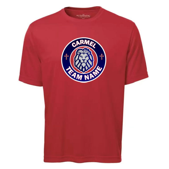 OLMC DRYFIT SHORT SLEEVE LION LOGO (NAME CUSTOMIZABLE)
