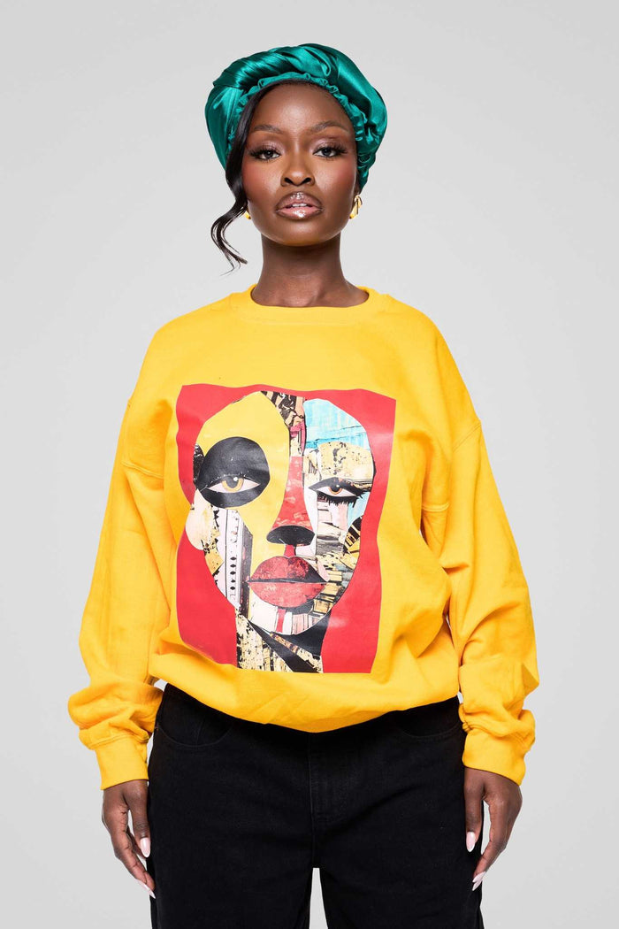 Patchwork Goddess Sweatshirt