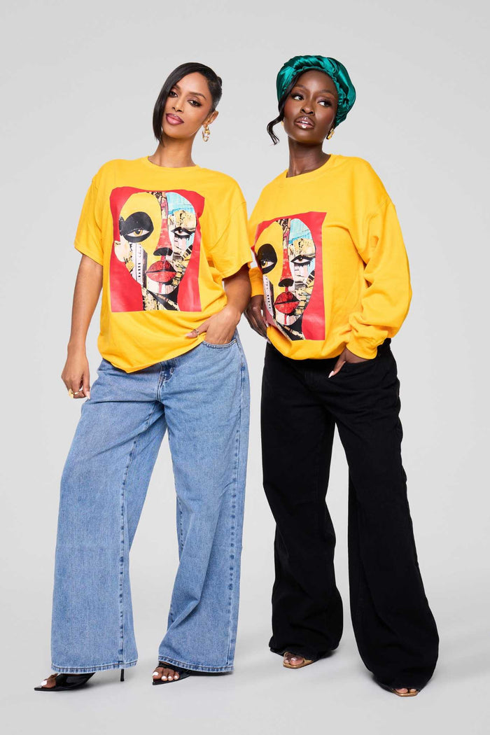 Patchwork Goddess Sweatshirt