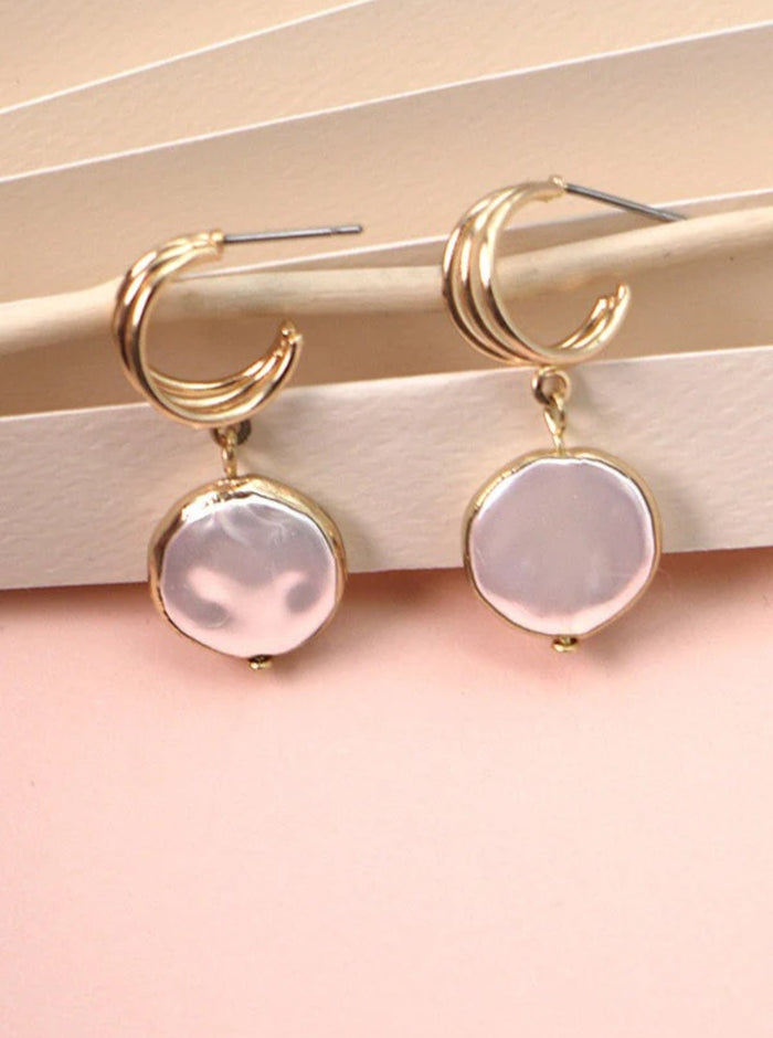 Pearl Drop Earrings - SexyModest Boutique